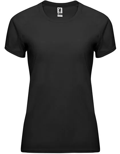 Dames Sportshirt Bahrain Roly CA0408 in Dames Sportshirt Bahrain Roly CA0408 - Black