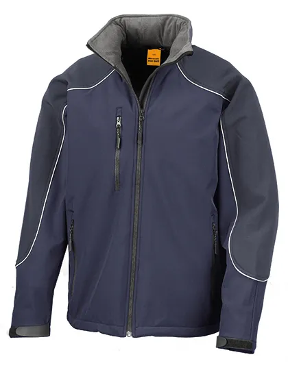 Heren Softshell Jas Result R118X in Heren Softshell Jas Result R118X navy