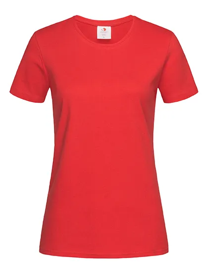 Dames T-shirt Comfort-T Stedman ST2160 in Dames T-shirt Comfort-T Stedman ST2160 - Scarlet Red