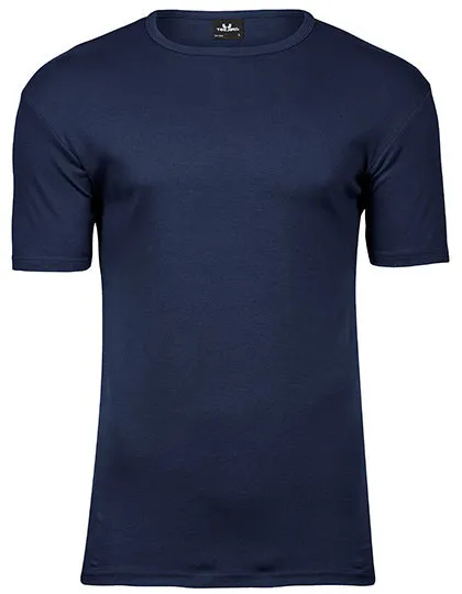 Heren T-shirt Tee Jays Interlock 520 in Mens Interlock T-Shirt Navy