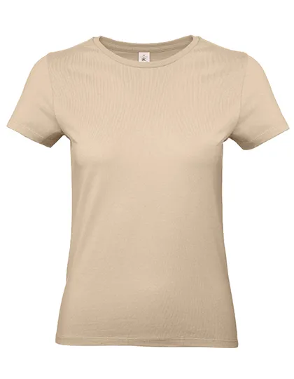 Dames T-shirt B&C E190 TW04T in Dames T-shirt B&C E190 TW04T - Sand
