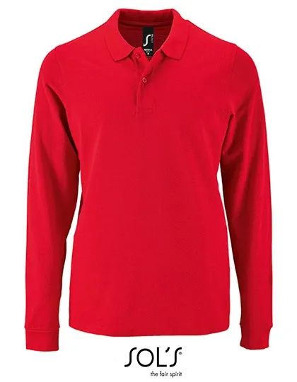 Heren Polo Sols Long-Sleeve Perfect productfoto