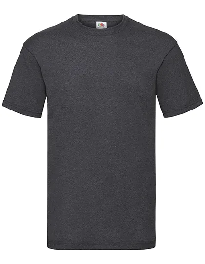 T-shirts Fruit of the Loom Value weight 61-036-0 in T-shirts Fruit of the Loom Value weight 61-036-0 - Dark Grey Heather