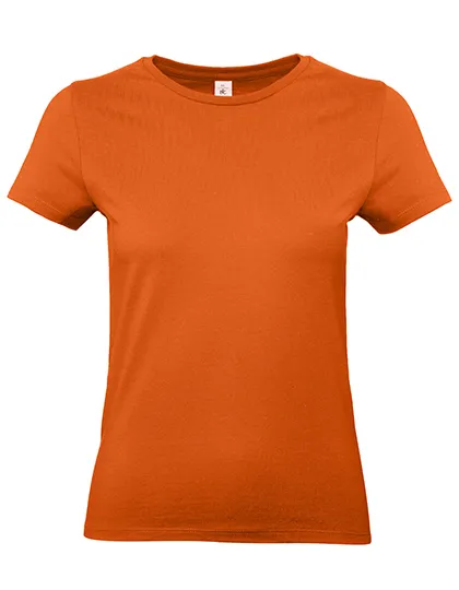 Dames T-shirt B&C E190 TW04T in Dames T-shirt B&C E190 TW04T - Urban Orange
