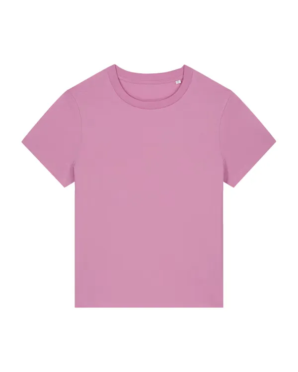 Dames T-shirt Stanley Stella Muser Iconic STTW172 in Dames T-shirt Stanley Stella Muser Iconic STTW172 - Bubble Pink