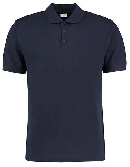 Heren Polo Slim Fit Kustom Kit KK413 in Heren Polo Slim Fit Kustom Kit KK413 navy