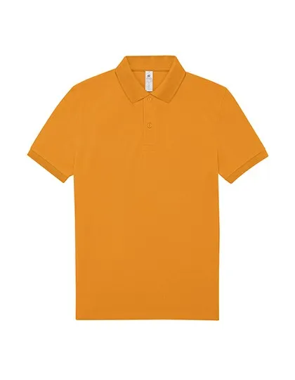 Heren Polo B&C PU424 in Heren Polo B&C PU424 Meta Oranje