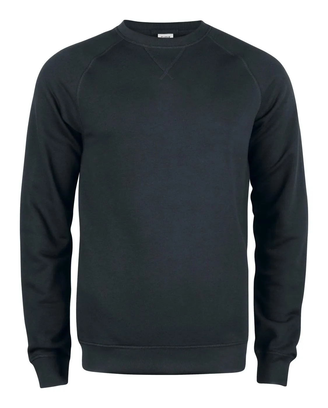 Heren Sweater Clique Premium 021000 in Heren Sweater Clique Premium 021000 Zwart