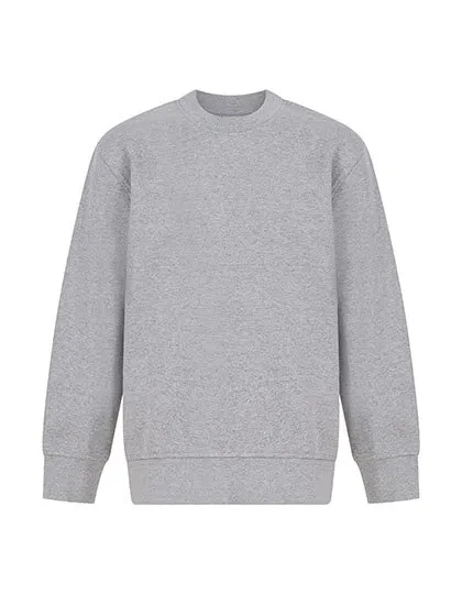 Kinder Sweater Kids SF Curved SM530 in Kinder Sweater Kids SF Curved SM530 heather grey