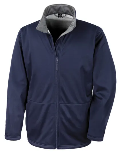 Heren Softshell jas Result R209M Result in Heren Softshell jas Result R209M Result navy