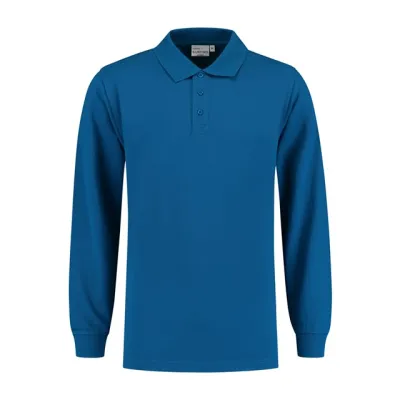 Heren Polo Lange Mouw Santino LEXINGTON in Heren Polo Lange Mouw Santino LEXINGTON Cobalt