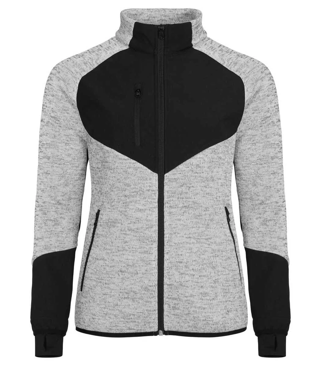 Dames Fleece vest Clique Haines 023947 in Dames Fleece vest Clique Haines 023947 ash