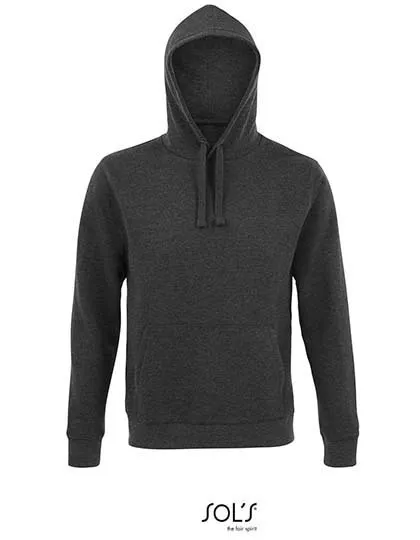 Heren Hoodie Sols 02991 in Heren Hoodie Sols 02991 Charcoal Melange
