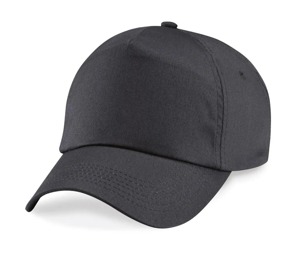 Cap 5 Panel Origineel B10 in Cap 5 Panel Origineel B10 - Graphite Grey