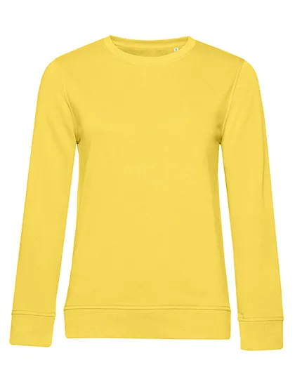 Organische Dames Sweater B&C  Inspire Crew Neck Sweat WW32B productfoto