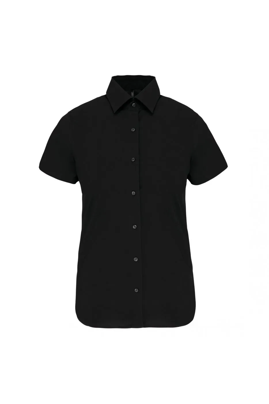 Dames Stretch Blouse korte mouw Kariban K532 productfoto