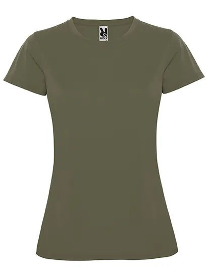 Dames Sportshirt Montecarlo Roly CA0423 in Dames Sportshirt Montecarlo Roly CA0423 - Army Green