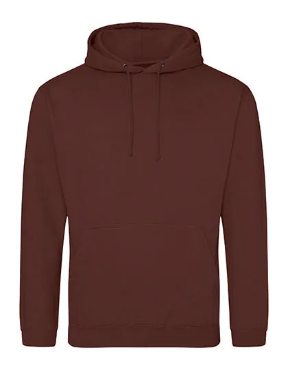 Heren Hoodie College AWDis JH001 in Heren Hoodie College AWDis JH001 Chocolate Fudge Brownie