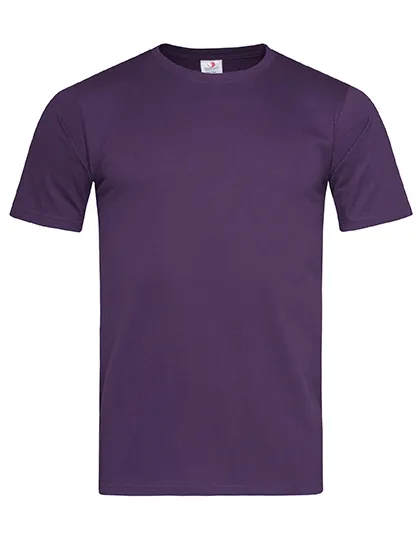 Heren T-shirt Stedman Classic-T Fitted ST2010 in Heren T-shirt Stedman Classic-T Fitted ST2010 - Deep Berry