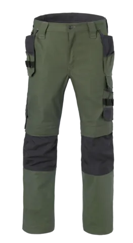 HAVEP Werkbroek Attitude 80230 in HAVEP Werkbroek Attitude 80230 groen-charcoal