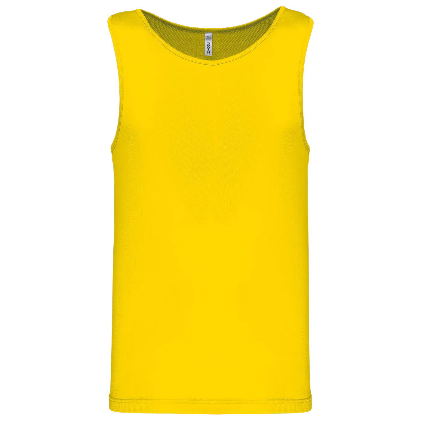 Heren Tanktop Sportshirt Proact PA441  in Heren Tanktop Sportshirt Proact PA441 True Yellow