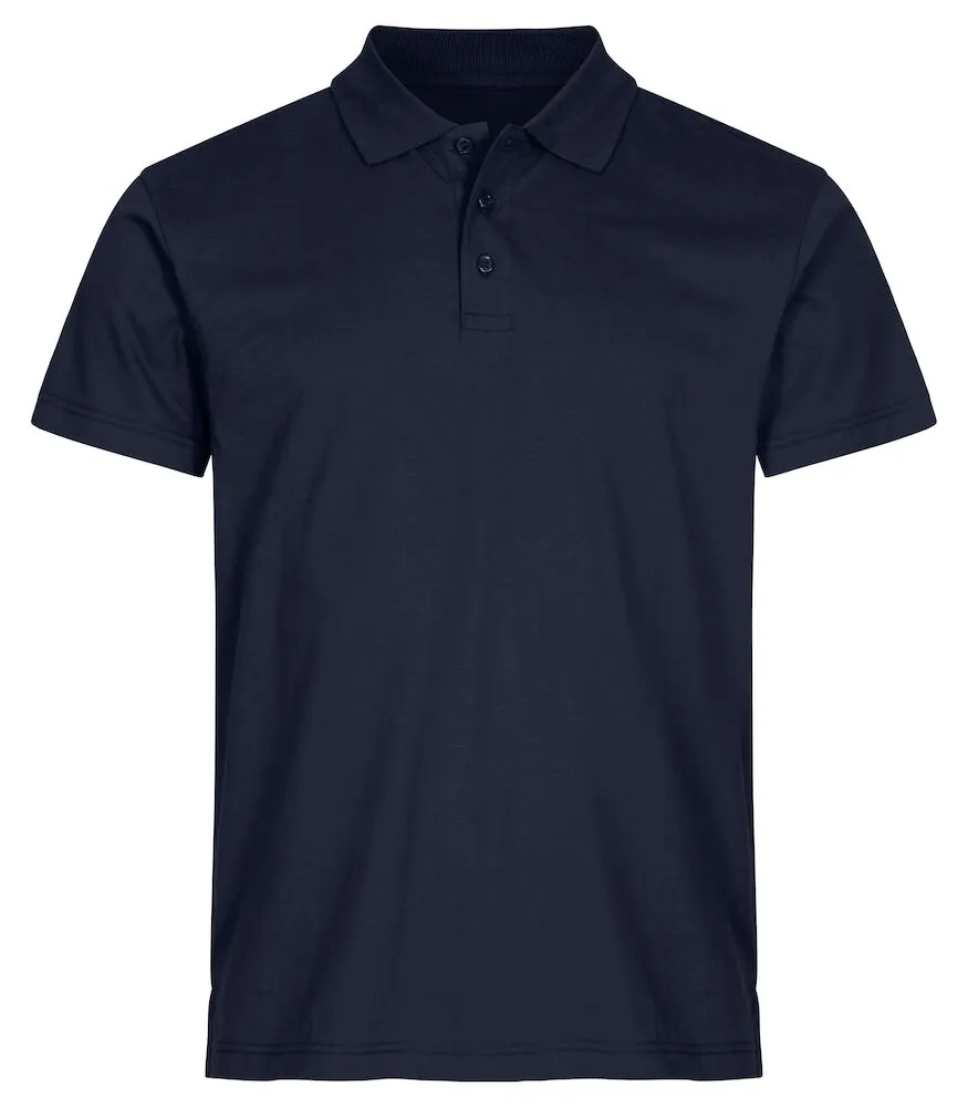 Heren Polo Clique Basic 028230 in Heren Polo Clique Basic 028230 Dark Navy