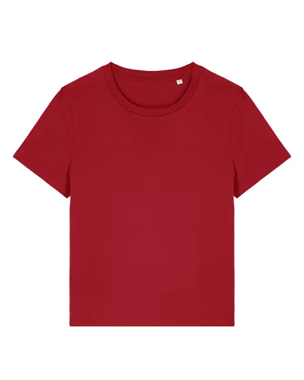 Dames T-shirt Stanley Stella Muser Iconic STTW172 in Dames T-shirt Stanley Stella Muser Iconic STTW172 - Passionate Red
