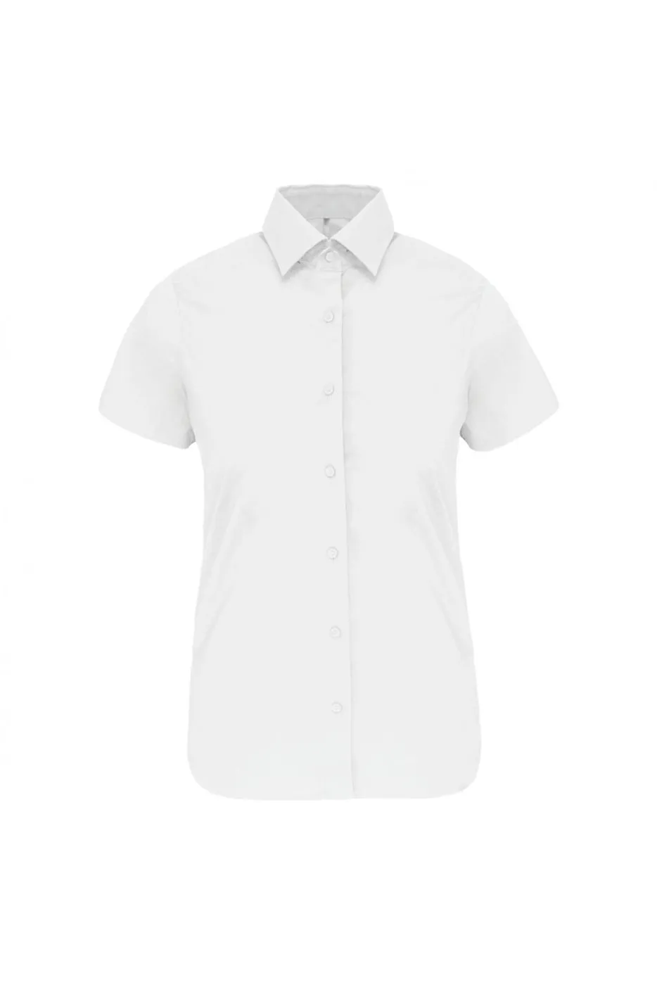 Dames Stretch Blouse korte mouw Kariban K532 productfoto