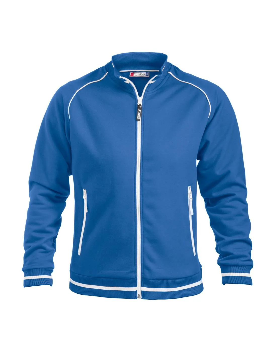 Heren Sweat jacket Clique Craig 021053 in Heren Sweat jacket Clique Craig 021053 kobalt