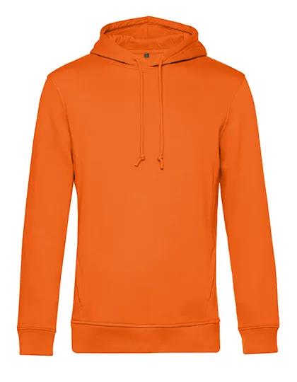 Organische Heren Hoodie B&C Inspire hooded WU33B in Organische Heren Hoodie B&C Inspire hooded WU33B - Pure Orange