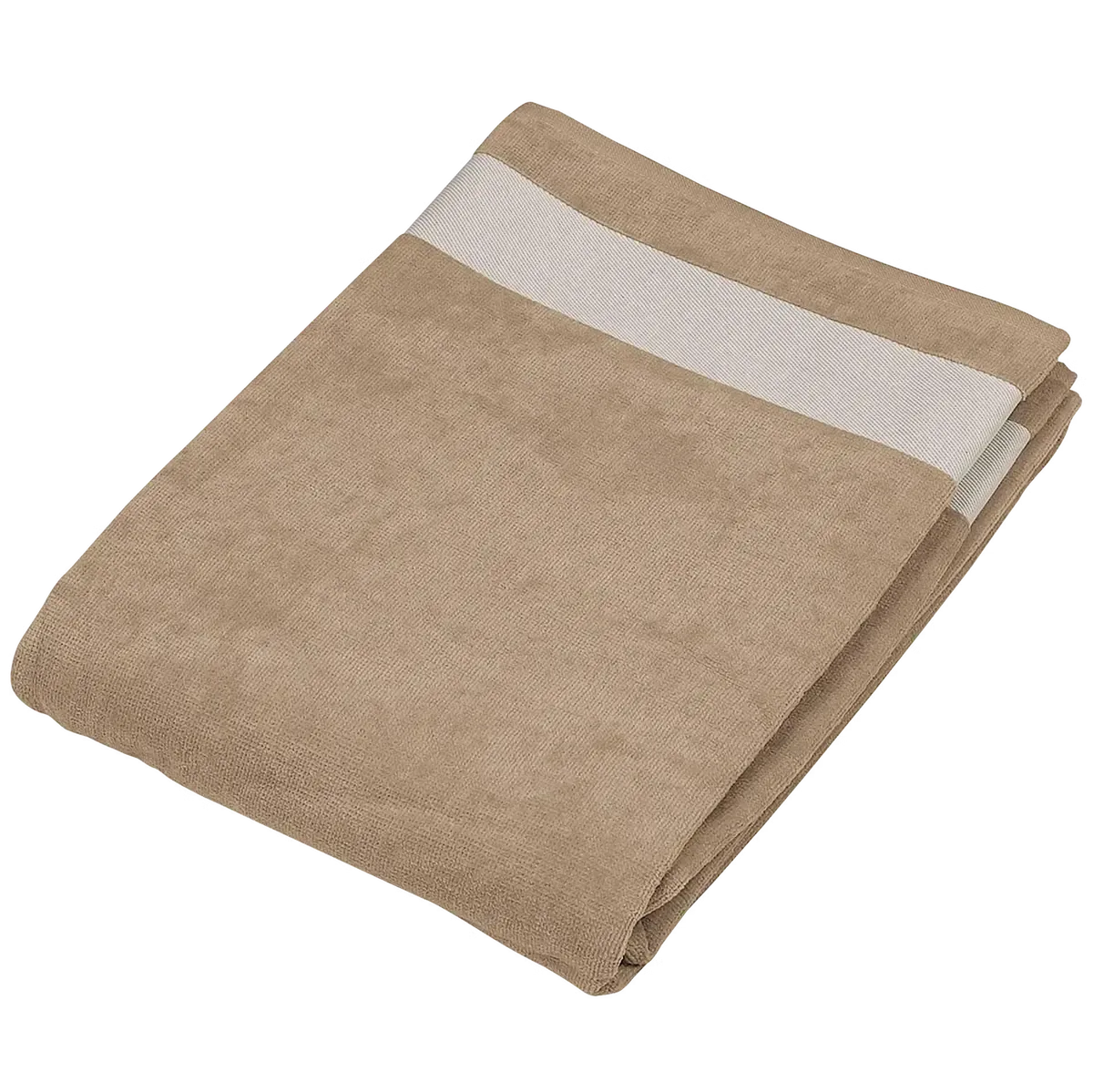 Fluwelen Strandlaken Kariban K118 in Fluwelen Strandlaken Kariban K118 BEIGE-WHITE