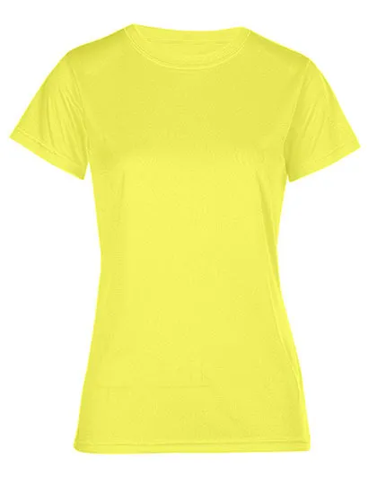 Dames Sportshirt Promodoro Performance-T 3521 in Dames Sportshirt Promodoro Performance-T 3521 - Safety Yellow