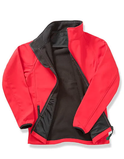 Heren Softshell Jas Result R231M in Heren Softshell Jas Result R231M Red-Black