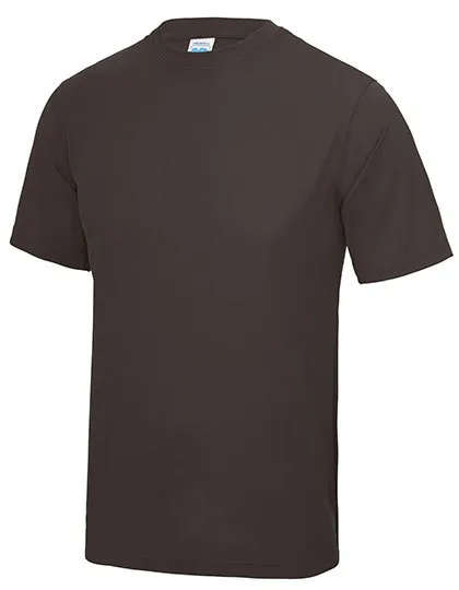 Heren Sportshirt AWDis JC001 in Heren Sportshirt AWDis JC001 Hot Chocolate