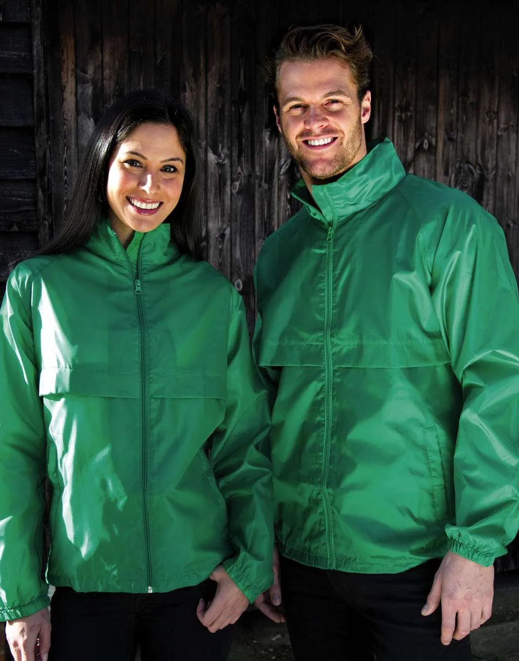 Heren Jas B&C Midseason Windbreaker ID.601 productfoto