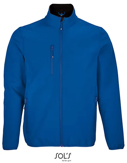 Heren Softshell Jas Sols 03827 in Heren Softshell Jas Sols 03827 Royal Blue
