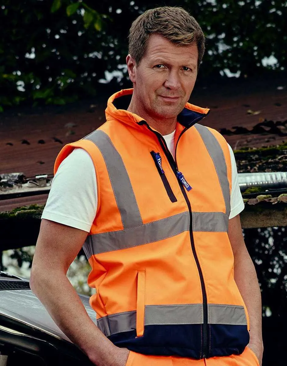 High Visibility Bodywarmers borduren productfoto