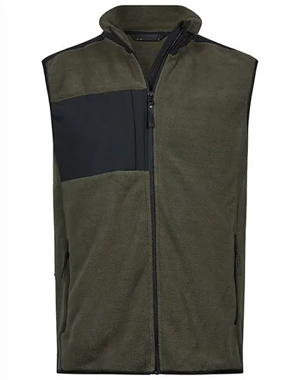 Fleece Heren Bodywarmere Tee Jays 9122 productfoto