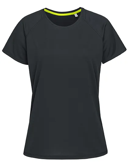 Dames Sportshirt Stedman ST8500 in Dames Sportshirt Stedman ST8500 - Black Opal