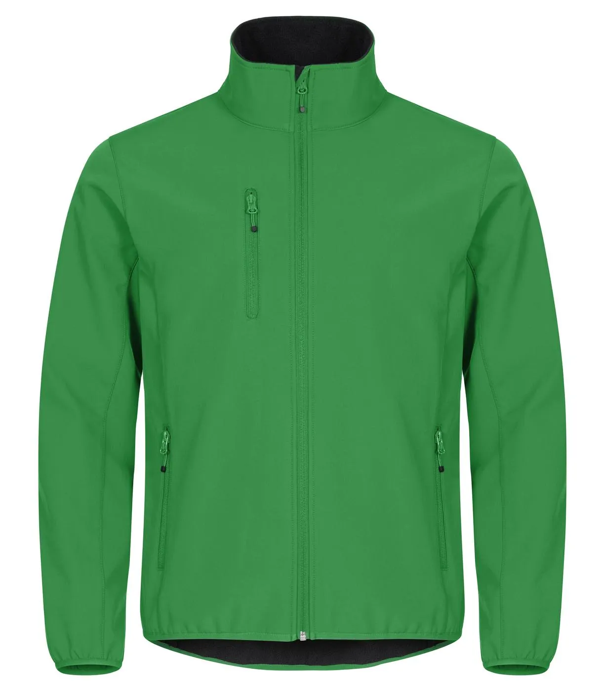 Heren Softshell Jas Clique Classic 0200910 in Heren Softshell Jas Clique Classic 0200910 appel groen
