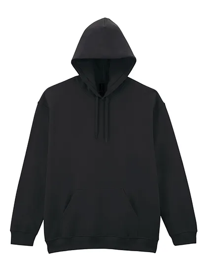 Heren Hoodie Gildan Softstyle SF500 in Heren Hoodie Gildan Softstyle SF500 Zwart