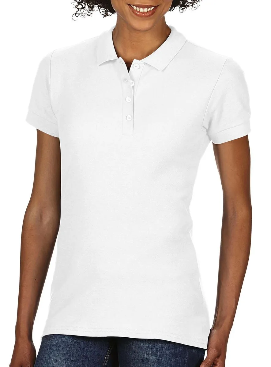 Dames Polo Gildan Softstyle 64800L productfoto