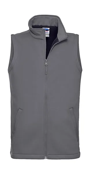 Heren Softshell Bodywarmer Russel 0R041M0 in Heren Softshell Bodywarmer Russel 0R041M0 convoy grey
