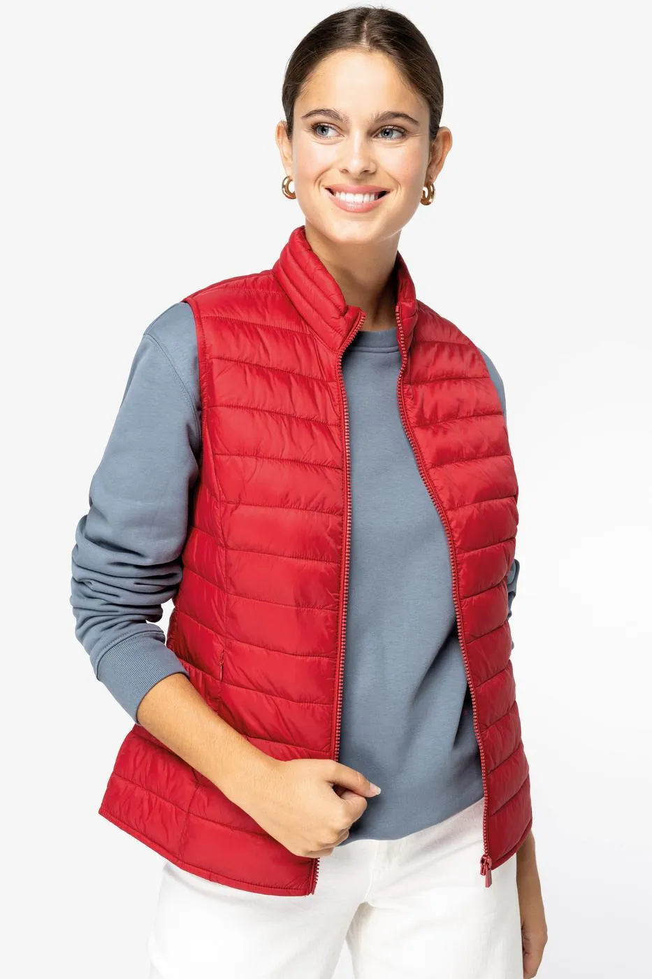 Dames Bodywarmers borduren