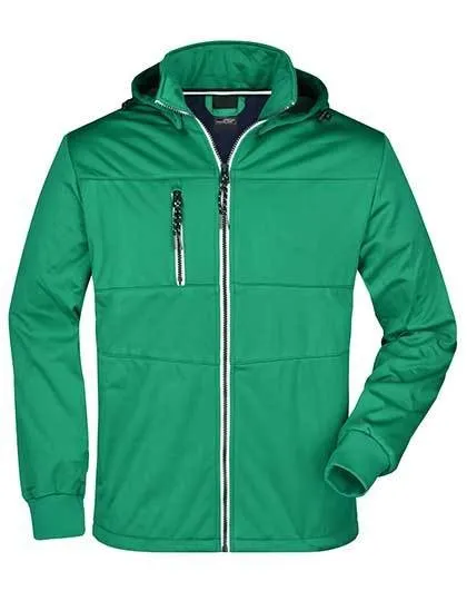 Heren Softshell Jas Daiber Maritime JN1078 productfoto