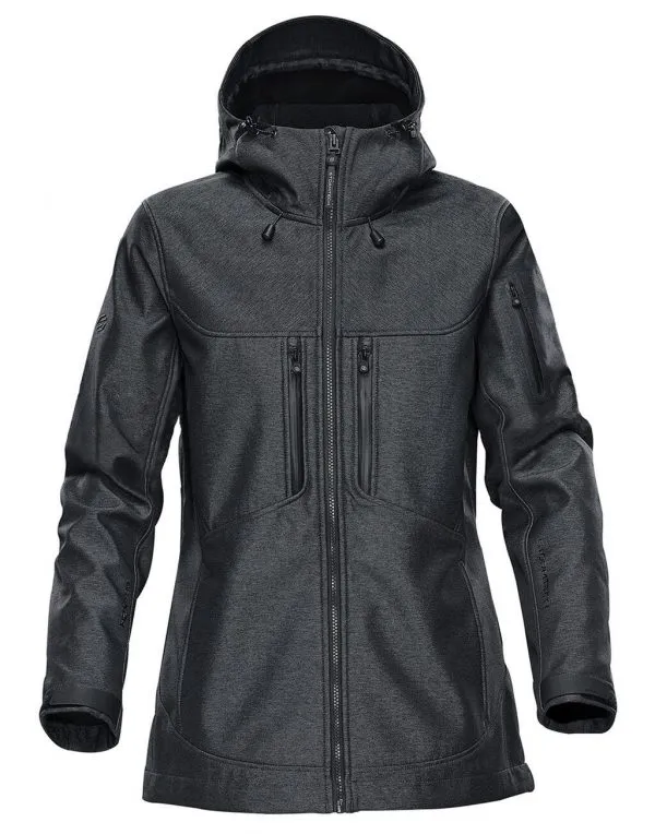 Dames Softshell Jas stormtech-epsilon-2 HR-1W in Dames Softshell Jas stormtech-epsilon-2 HR-1W Charcoal Twill