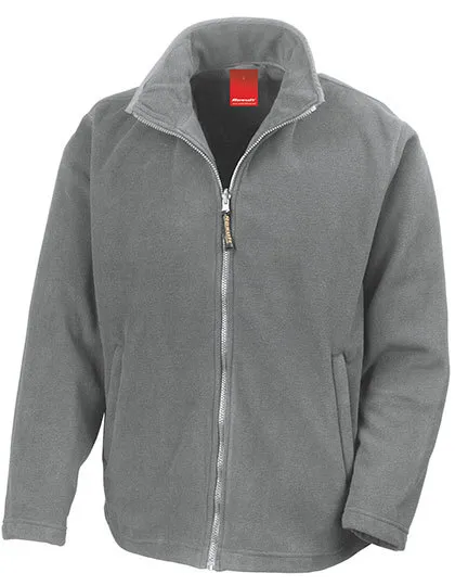 Heren Fleece vest Micro Result R115M in Heren Fleece vest Micro Result R115M Dove Grey