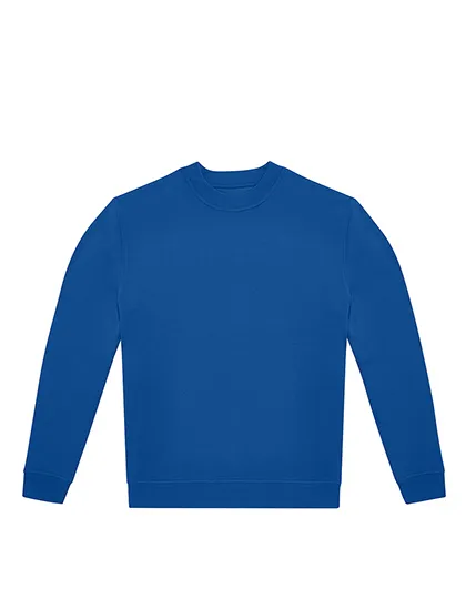Heren Sweater B&C ID.222 Crew WG007 in Heren Sweater B&C ID.222 Crew WG007 Royal Blue
