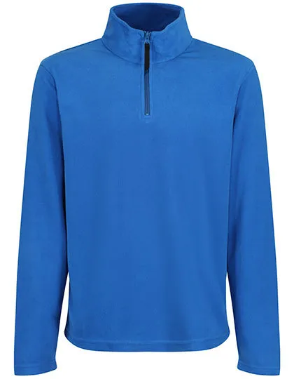 Heren Fleece Sweater Micro Regatta TRF549 in Heren Fleece Sweater Micro Regatta TRF549 Royal Blue