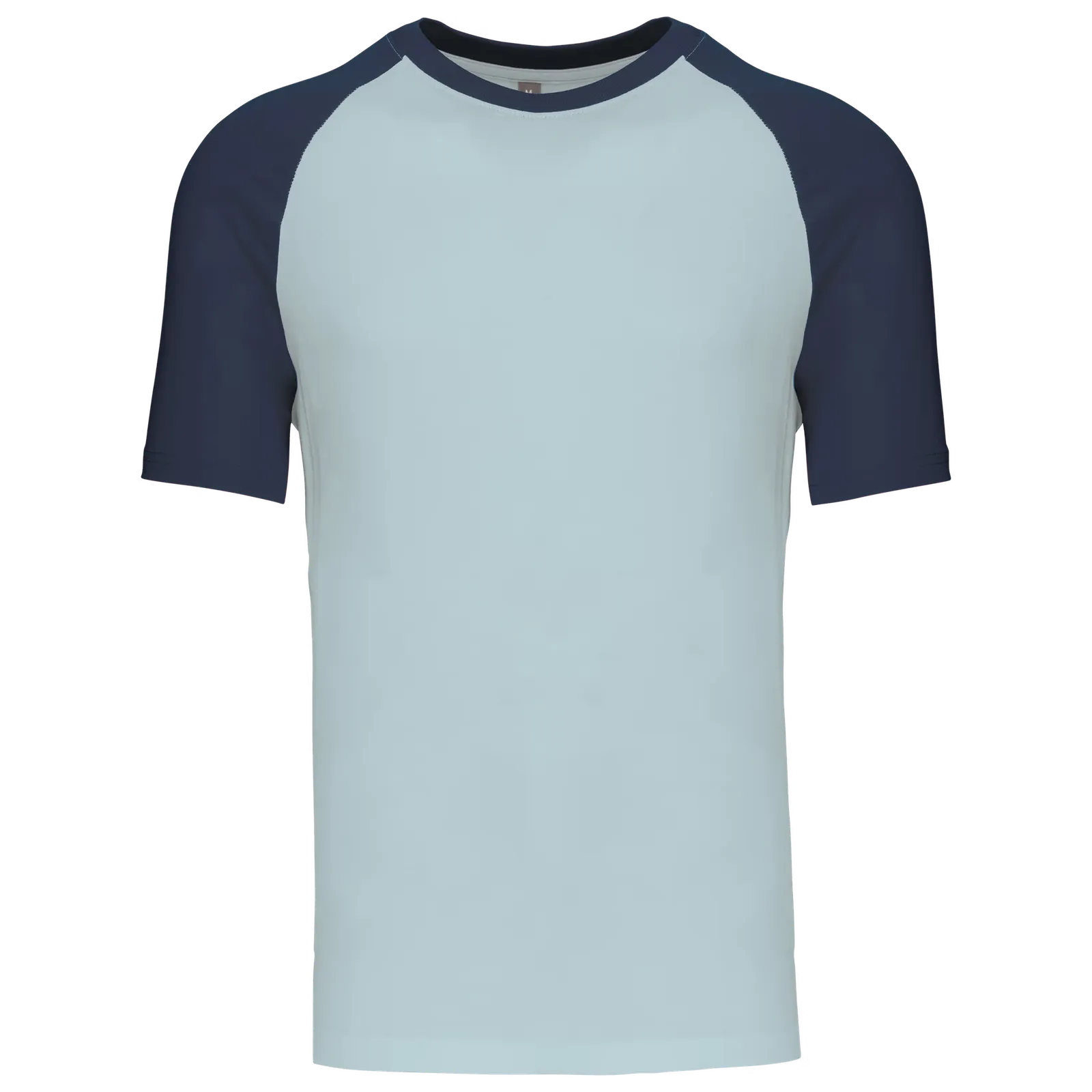 T-shirts Baseball Kariban K330 in T-shirts Baseball Kariban K330 - Ice Blue / Denim